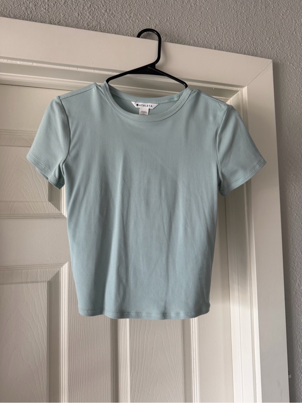 Athleta Signature Rib Crop Tee